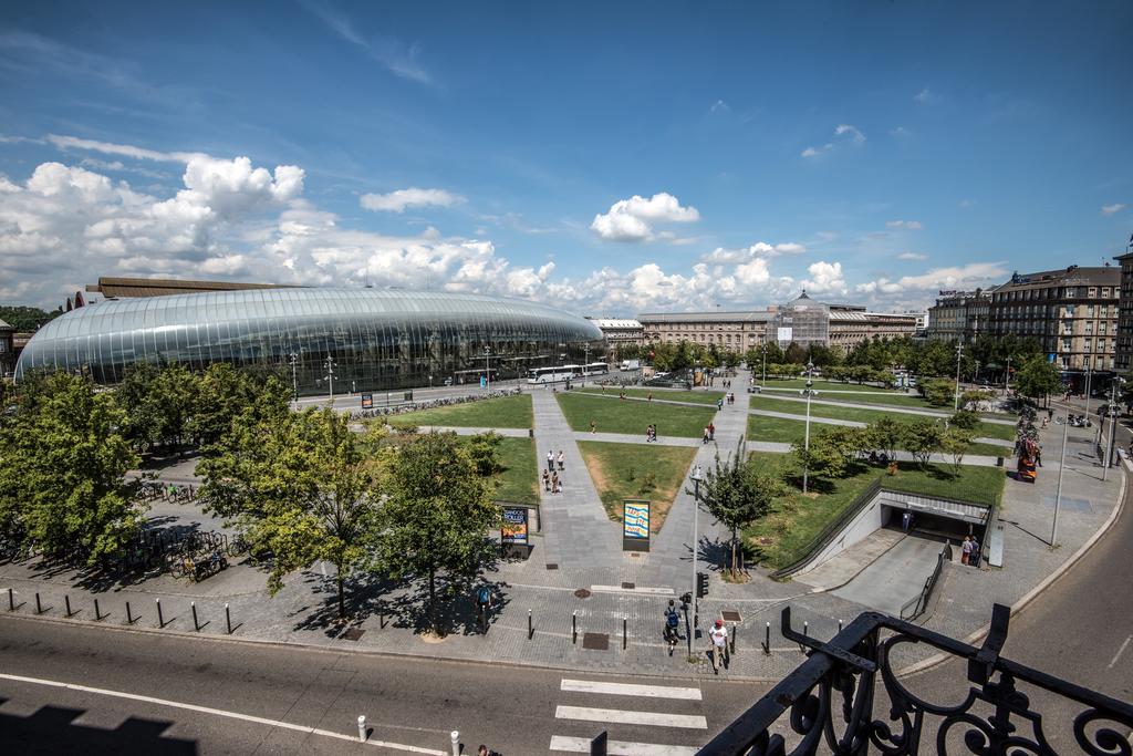 Hotel Le Bristol Strasbourg Gare Exterior foto